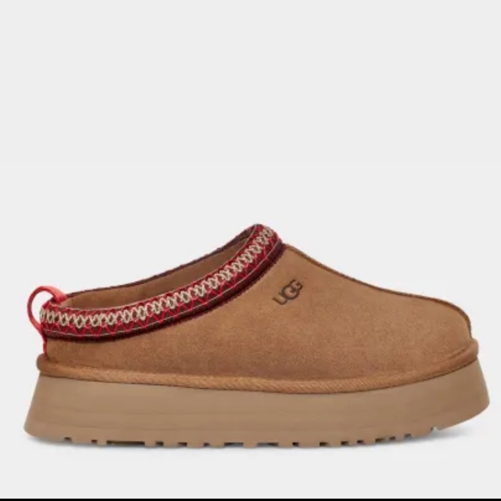 UGG Tazz Chesnut Platform Slippers